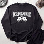 Discombobulator Boxing Cozy Vintage Crewneck Gym Sweatshirt