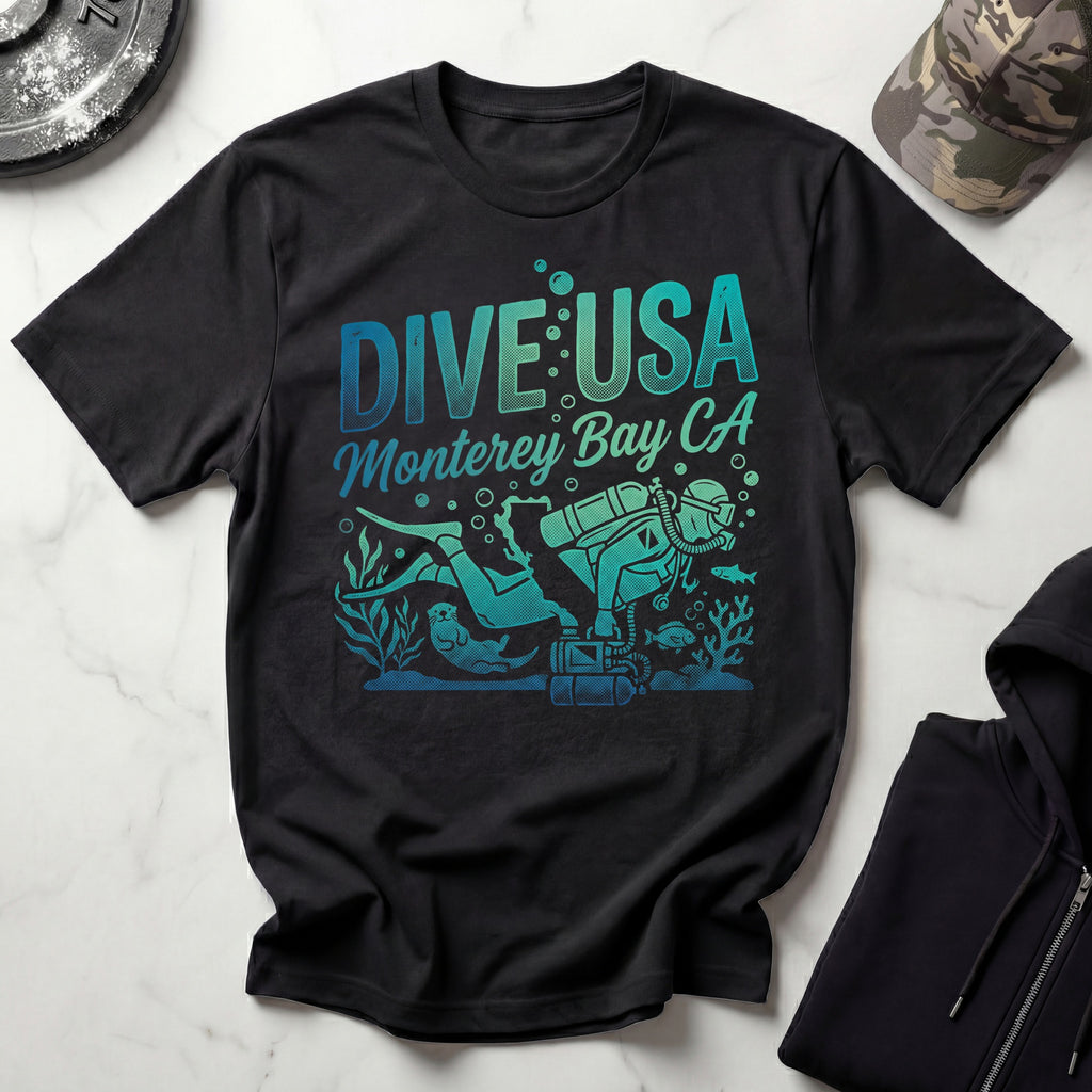 Dive Monterey Bay Gym T-Shirt