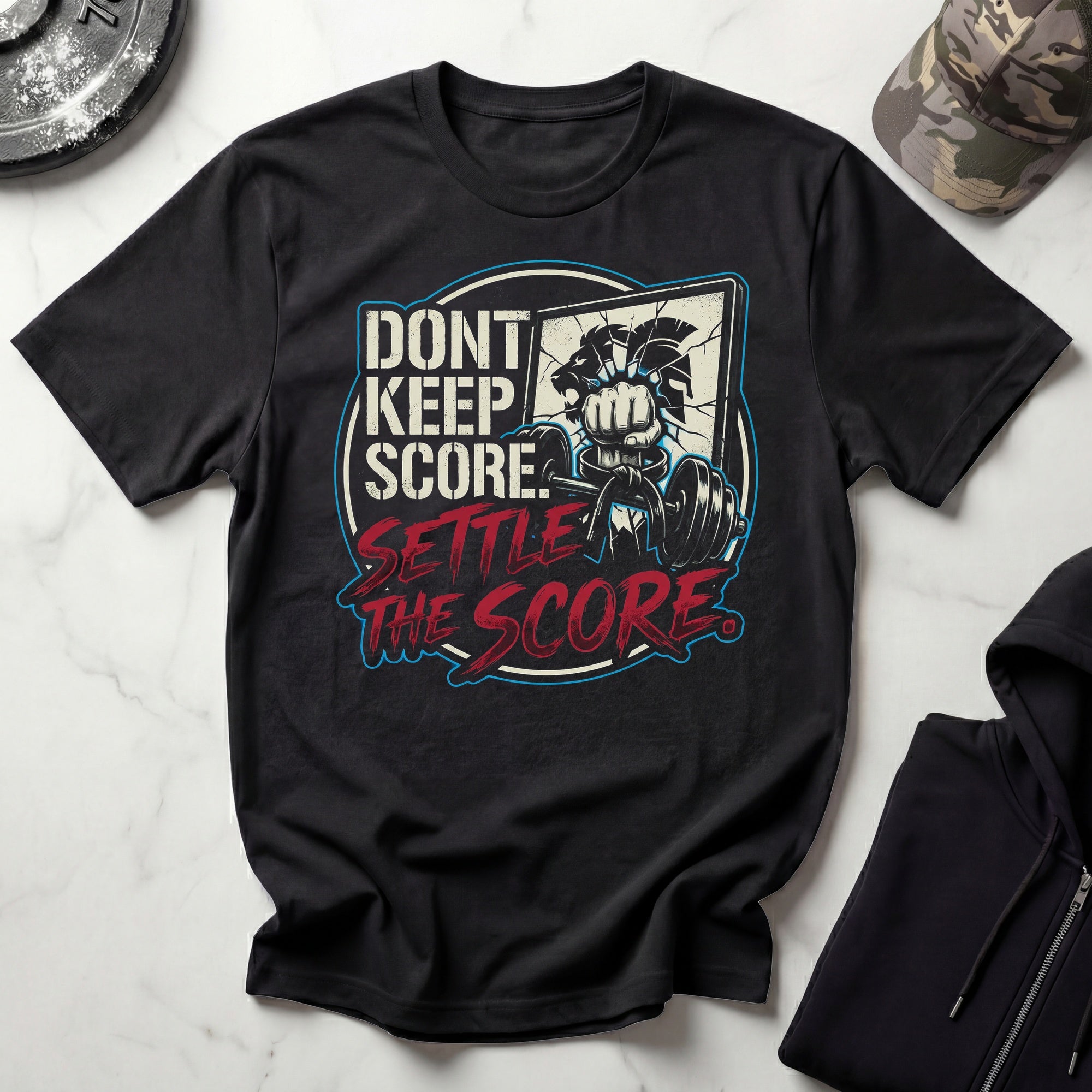 Settle The Score Vintage Boxing MMA T-Shirt
