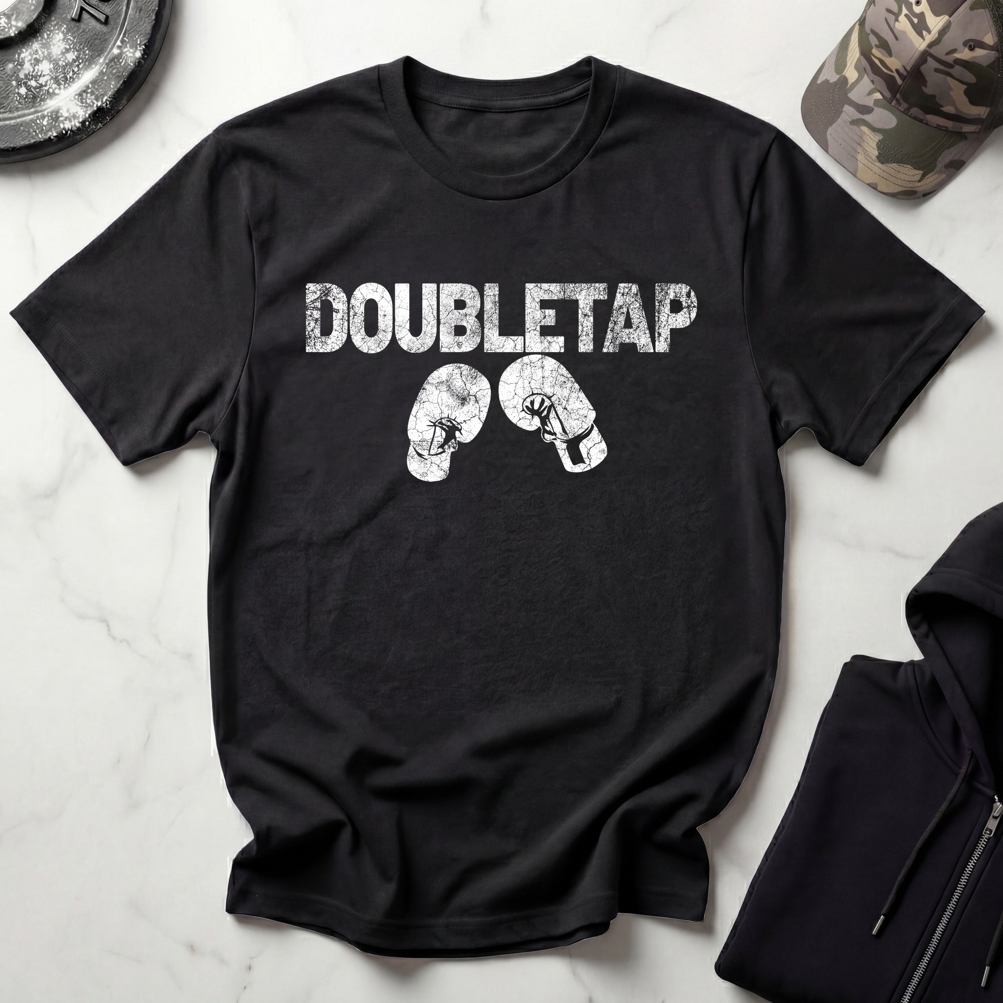 DoubleTap Boxing Vintage Gym T-Shirt