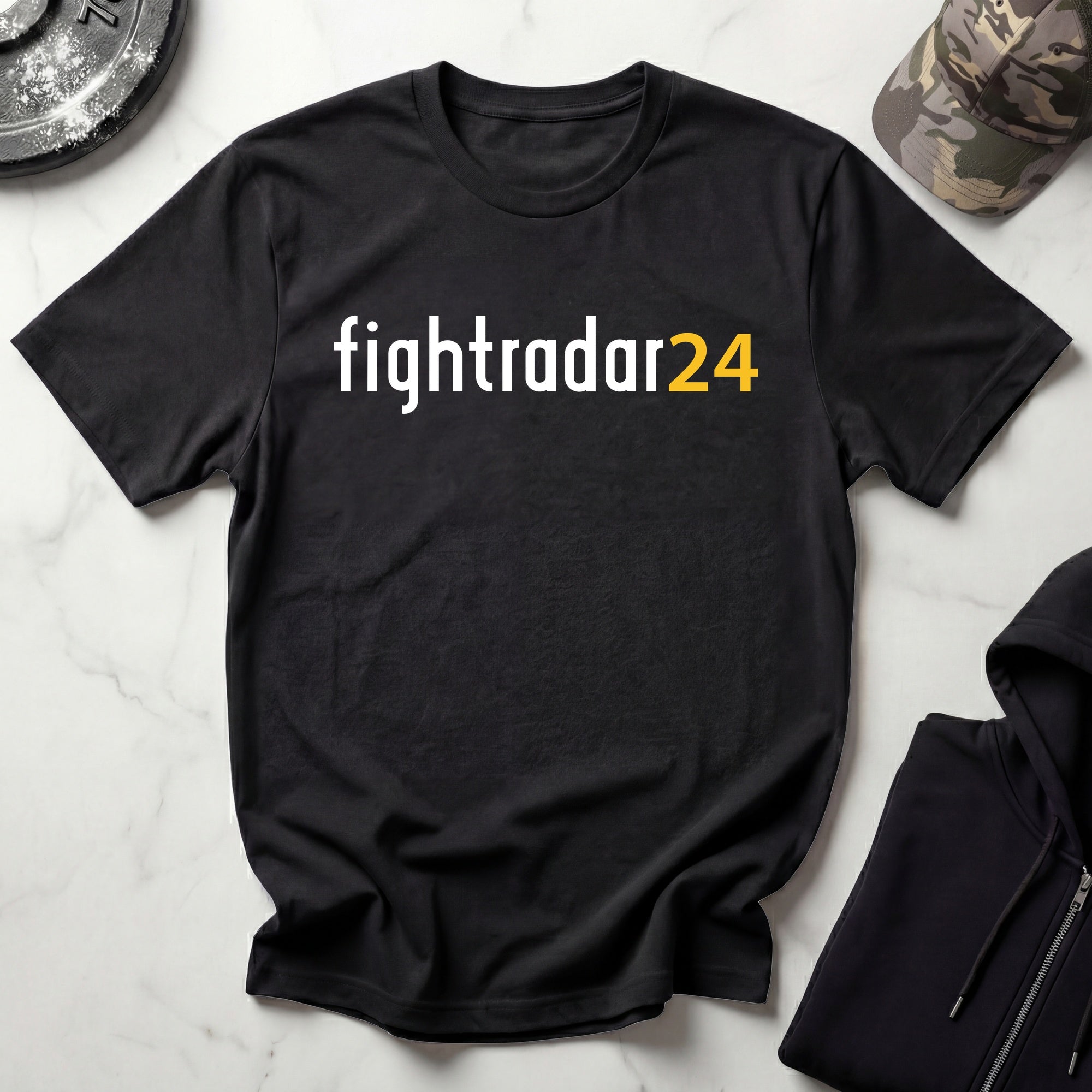Fight Radar Graphic Gym T-Shirt
