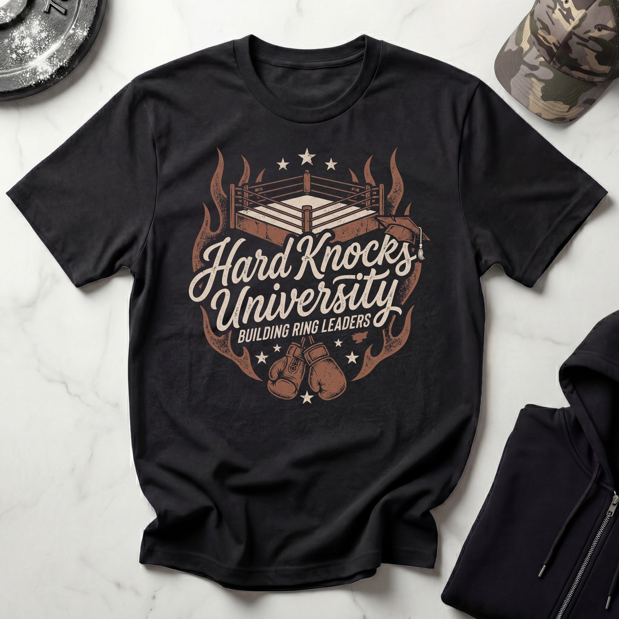 Hard Knocks University Boxing Gym T-Shirt