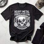 Heavy Metal Powerlifters Club Great Graphic Gym Tee