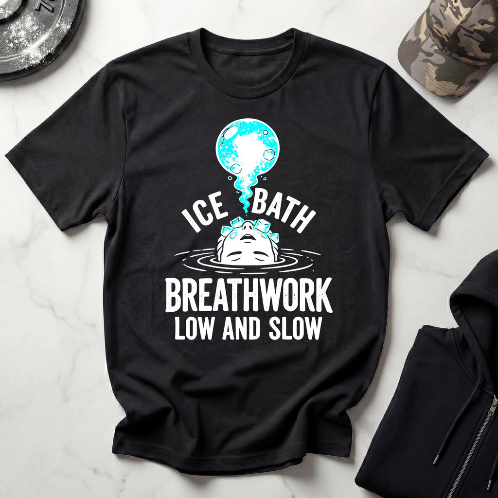 Ice Bath Breathwork Gym T-Shirt