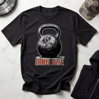 Iron Awe Kettlebell Graphic Gym T-Shirt