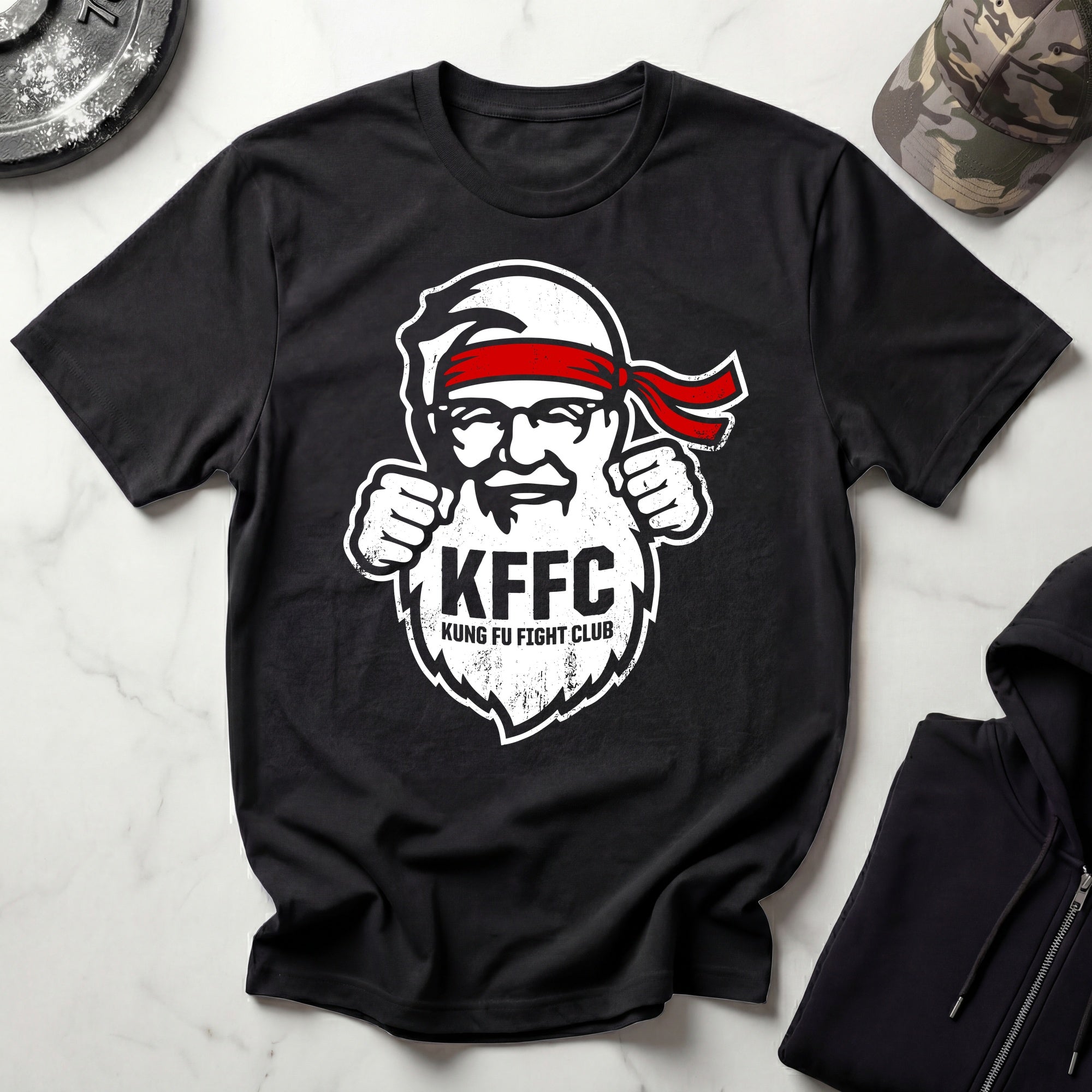 KFFC Kung Fu Fight Club Vintage Gym T-Shirt