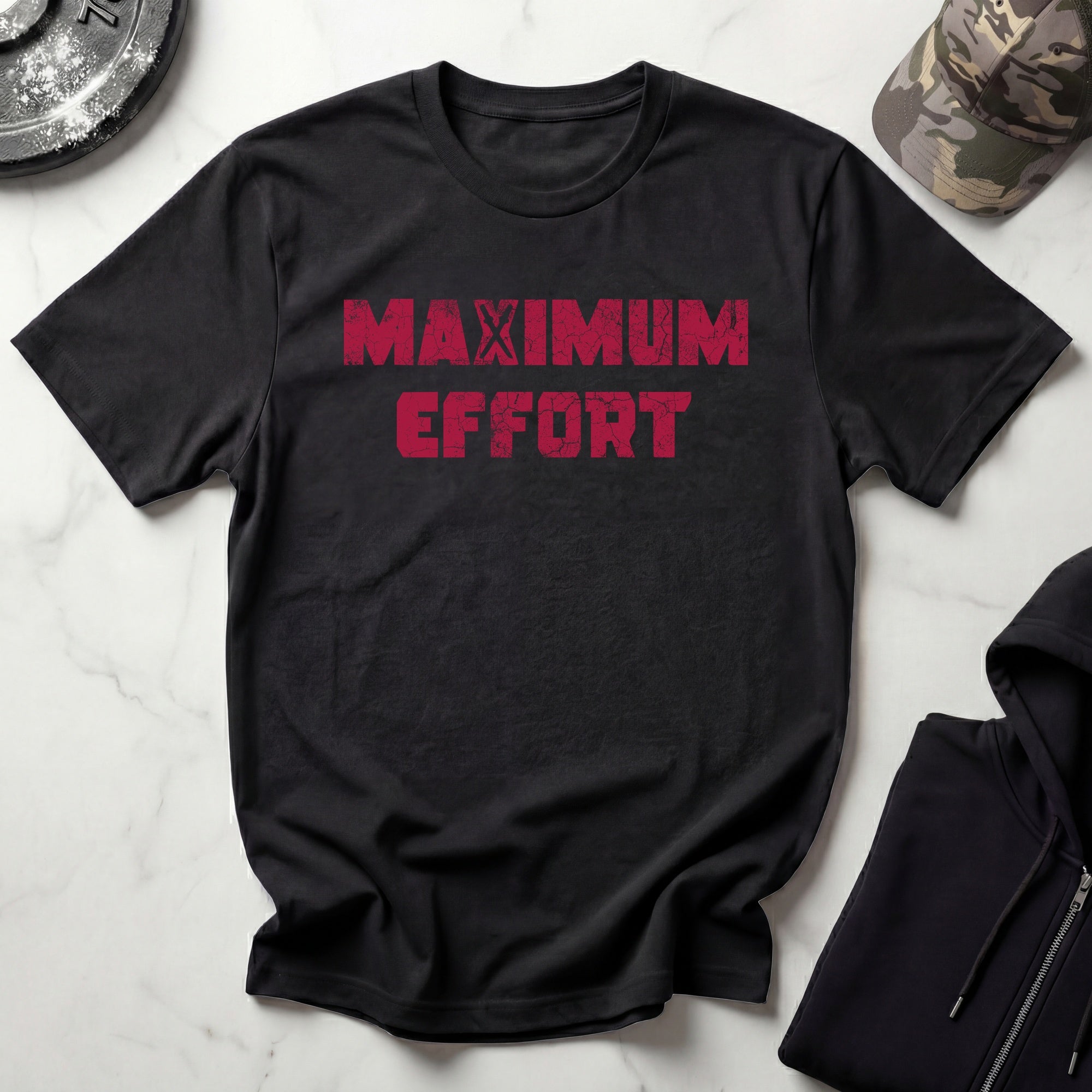 Maximum Effort Vintage Gym T-Shirt