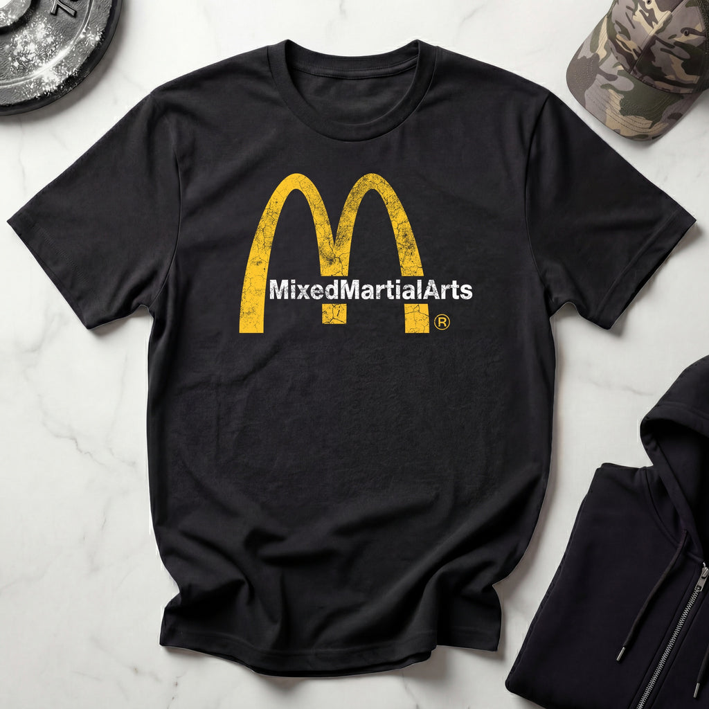 McMartialArts Graphic Vintage Gym T-Shirt