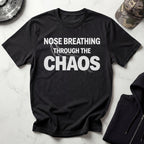 Breathwork Nose Breathe Chaos Gym T-Shirt