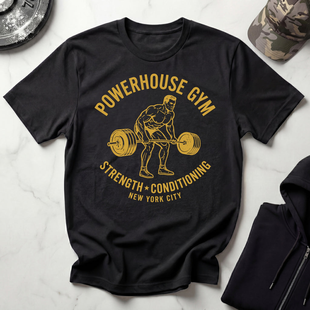 Powerhouse Gym NYC Vintage Gym T-Shirt