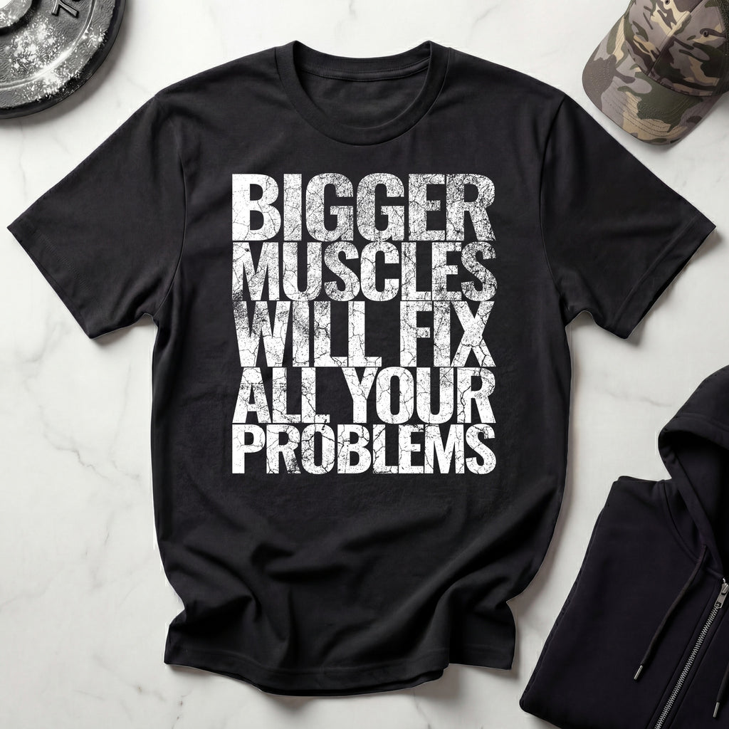 Problems Fixed Graphic Gym T-Shirt