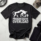 Progressive Overload Graphic Retro Gym T-Shirt