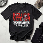 Roxzone Veteran Split Time Traveller Gym T-Shirt