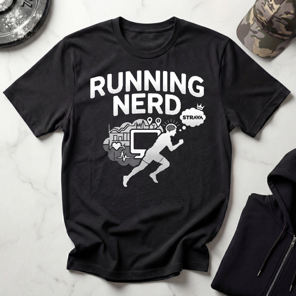 Runner Nerd Brain Vintage Gym T-Shirt