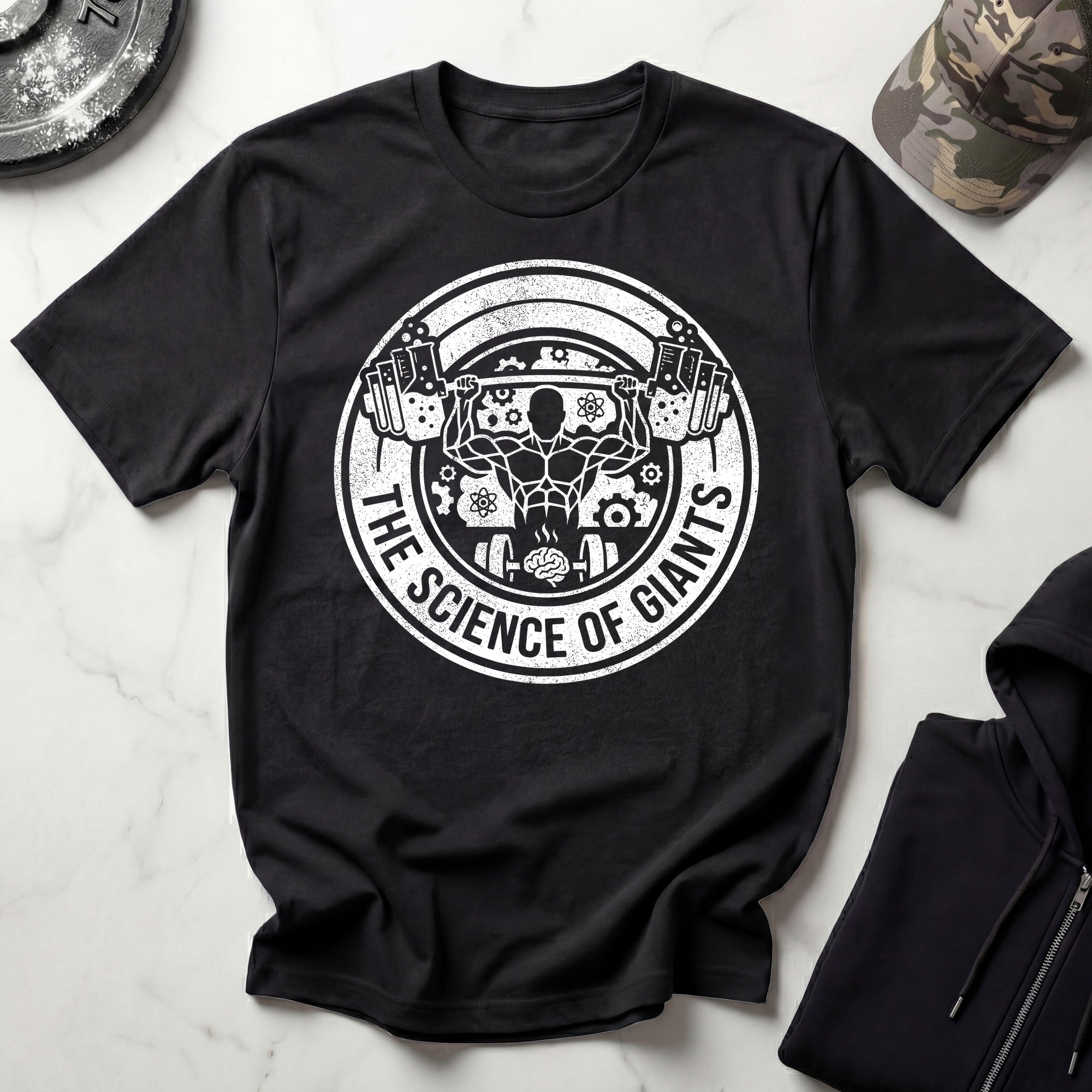 Science of Giants Bio Hacked Gym T-Shirt