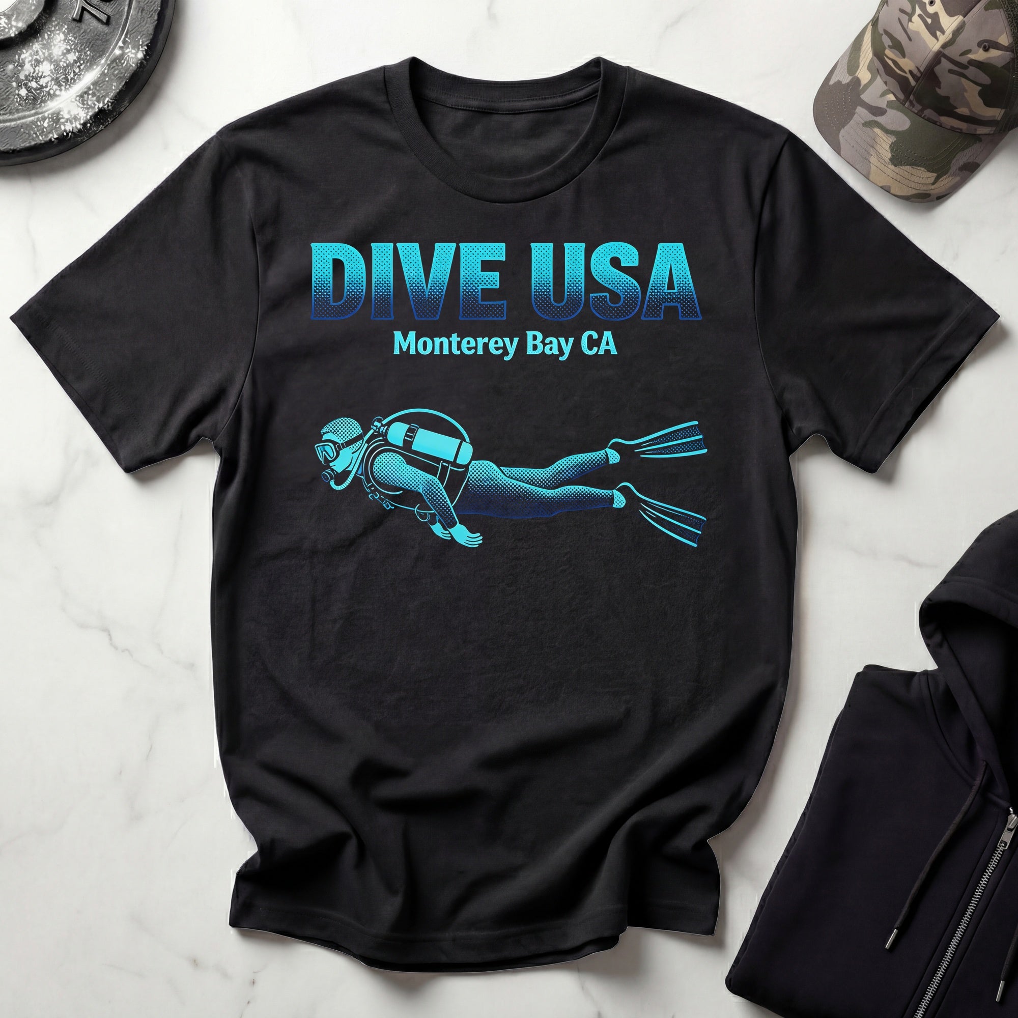Dive Monterey Bay Gym T-Shirt