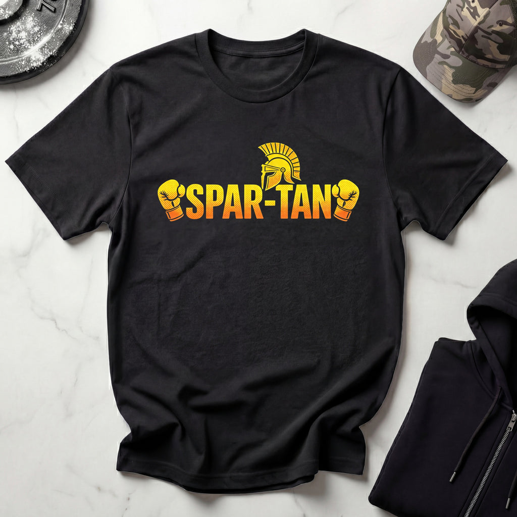 Spartan Boxing Gloves Retro Boxing Gym T-Shirt
