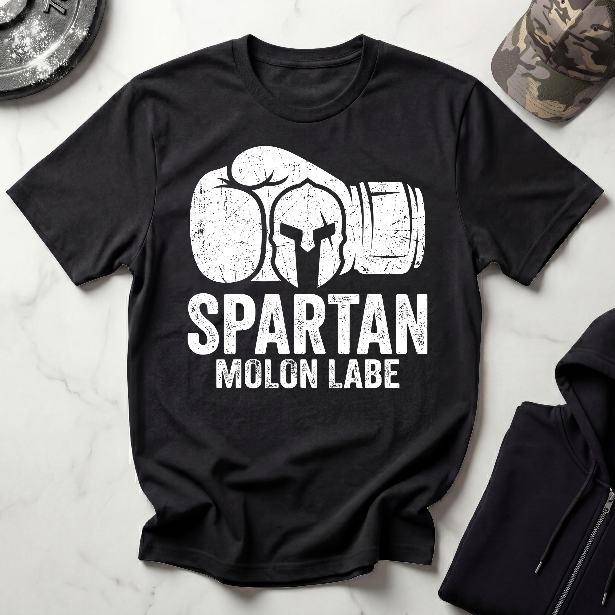 Molon Labe Boxing Gym T-Shirt