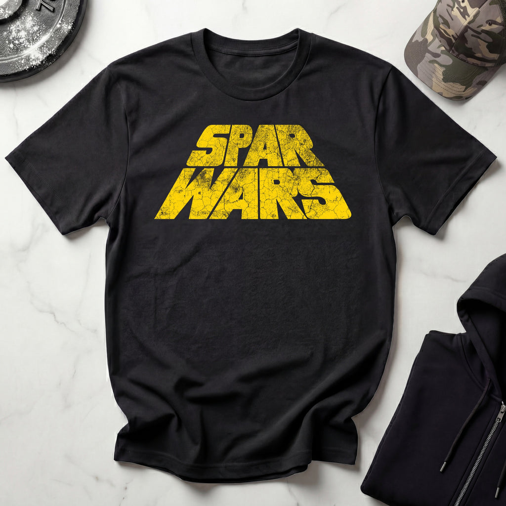 Spar Wars Humour Vintage Gym T-Shirt