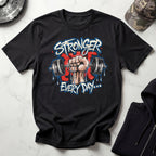 Stronger Every Day Graffiti Art Gym T-Shirt