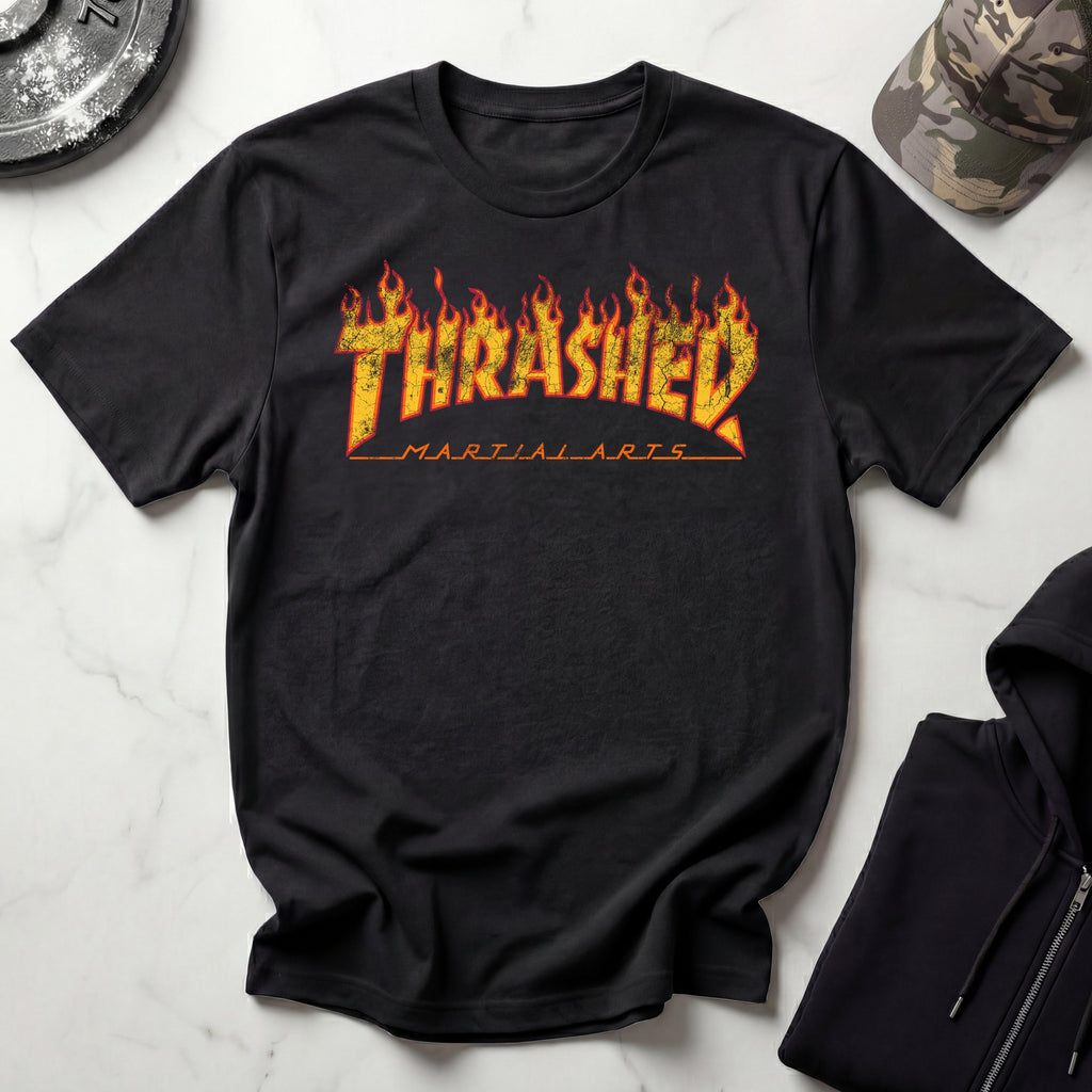THRASHED Martial Arts Vintage Gym T-Shirt