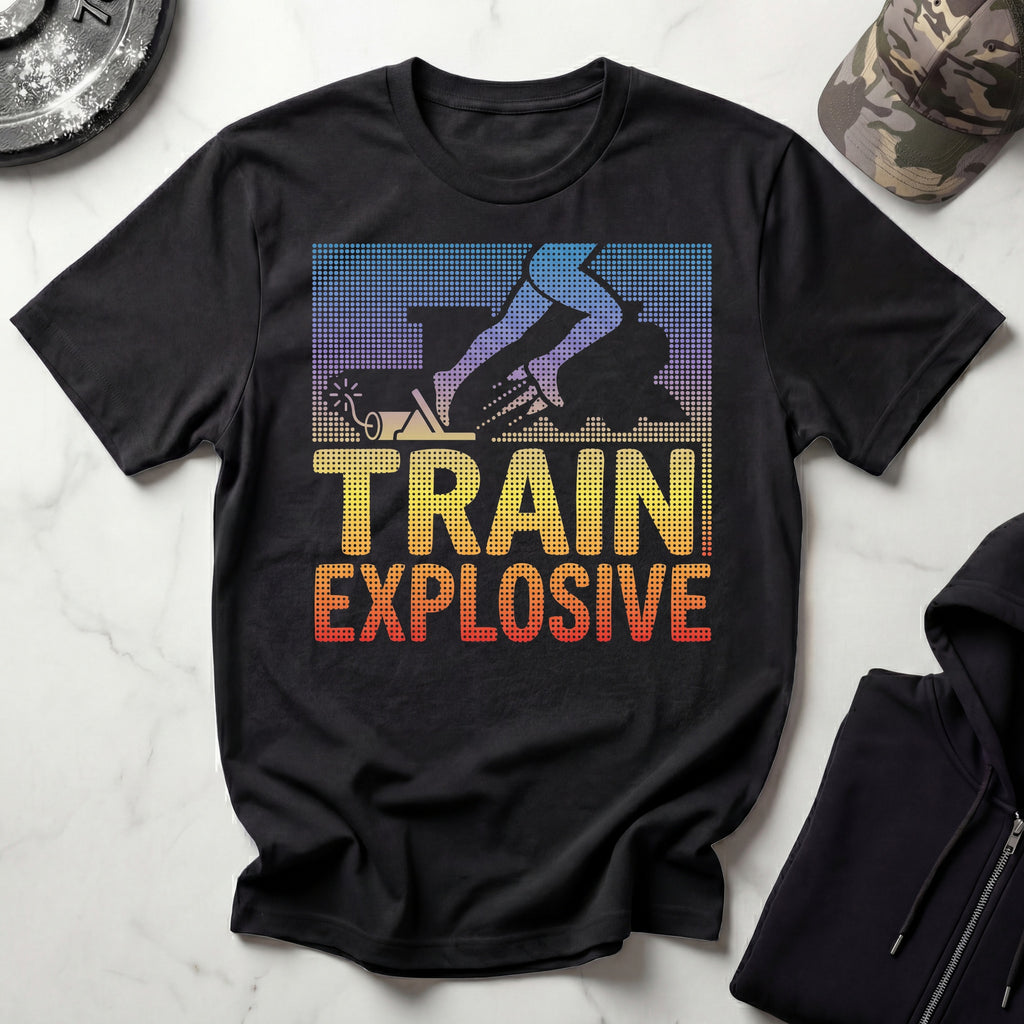 Sprint Train Explosive Gym T-Shirt