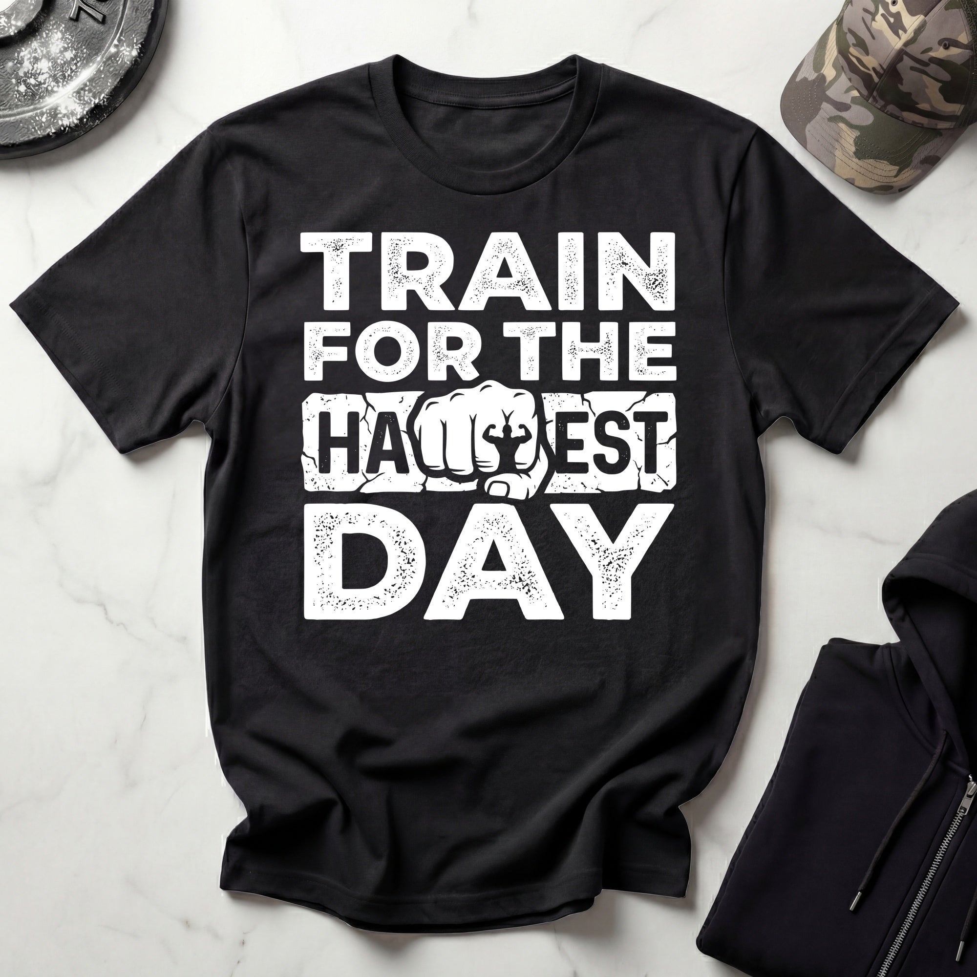 Train For The Hardest Day T-Shirt