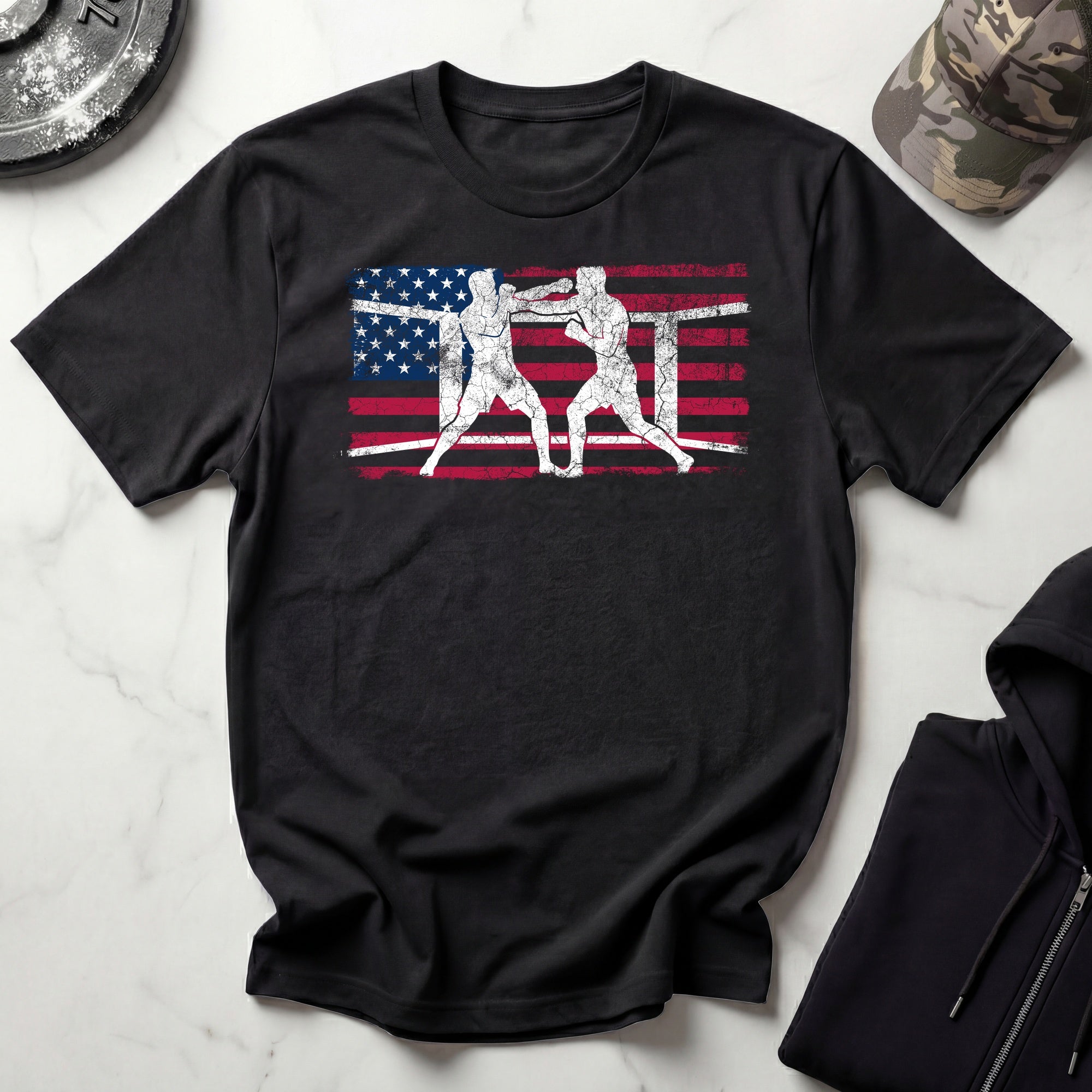 USA Freedom 250 Graphic Gym T-Shirt
