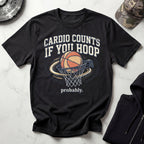 Basketball Hoop Cardio Graphic Gym T-Shirt