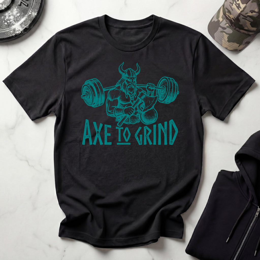 Axe to Grind Graphic Gym T-Shirt