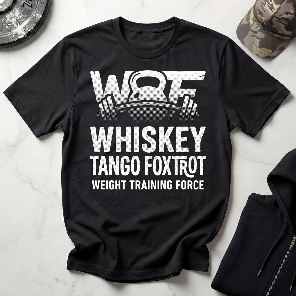 Whiskey Tango Foxtrot Vintage Gym T-Shirt