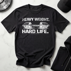 Heavy Weight Hard Life Dark Tee