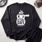 Kettlebell Cafe Cozy Gym Crewneck Sweatshirt