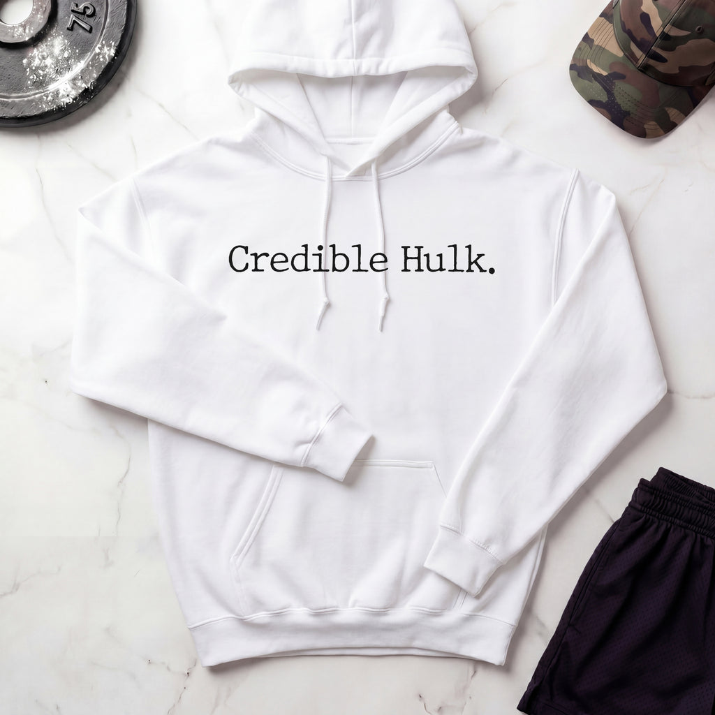 Credible Hulk Retro Gym Hoodie
