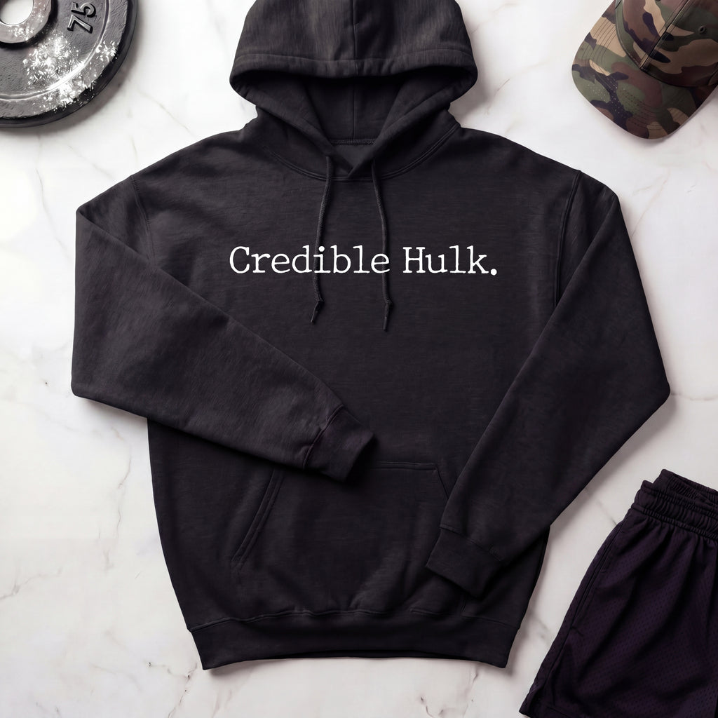 Credible Hulk Vintage Gym Hoodie