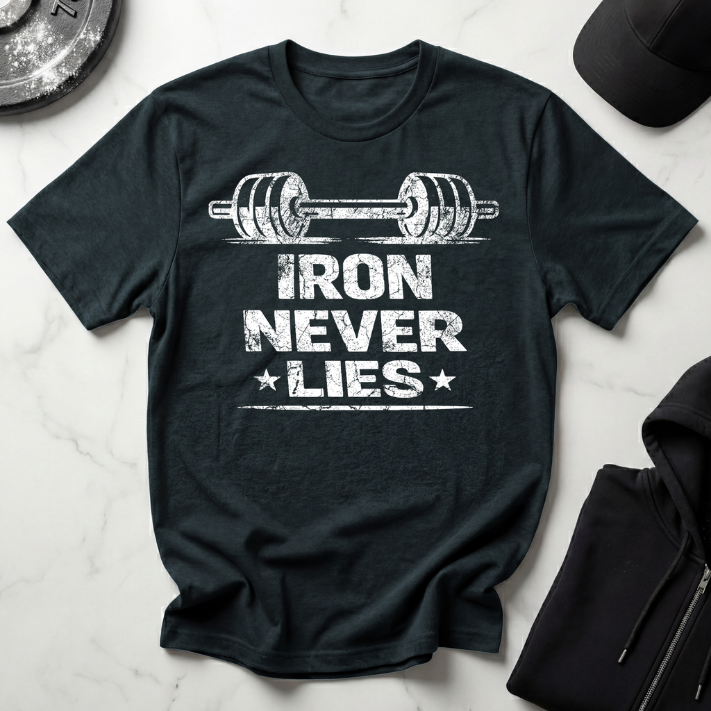 Iron Never Lies Dark Tee