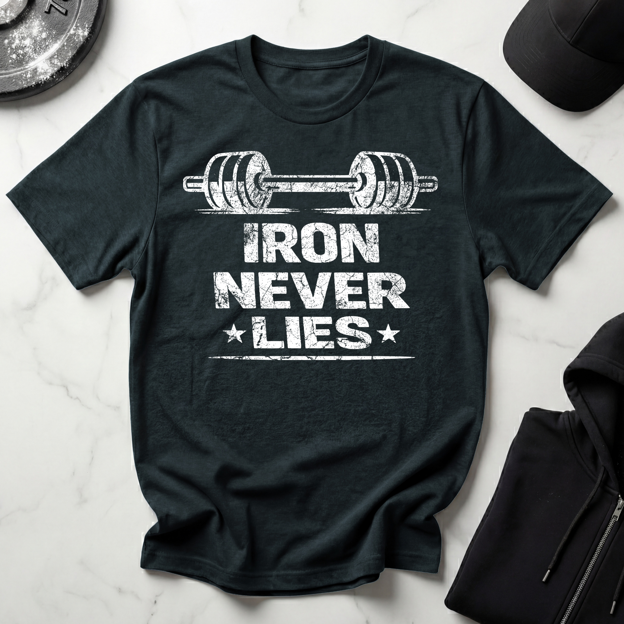 Iron Never Lies Dark Tee