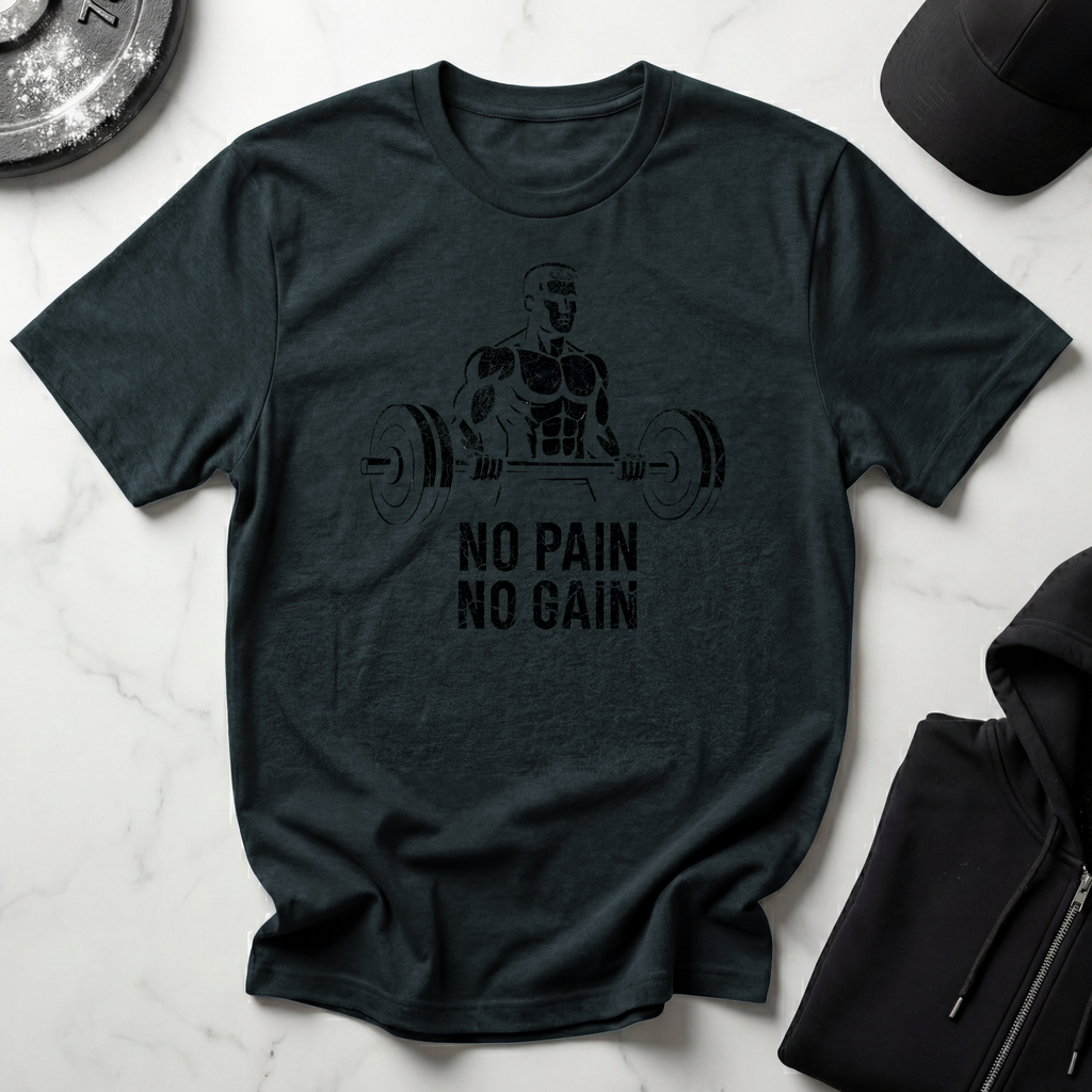 No Pain No Gain Light Tee