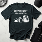 Pre-workout is a Lifestyle Dark Tee