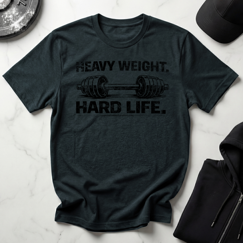 Heavy Weight Hard Life Light Tee