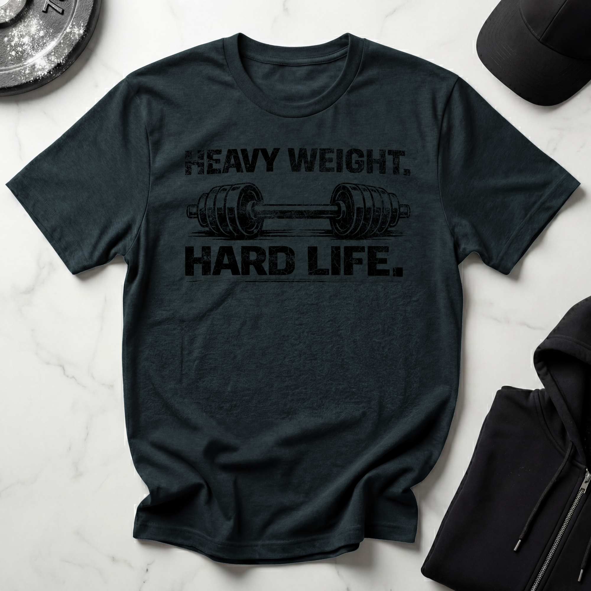 Heavy Weight Hard Life Light Tee