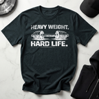 Heavy Weight Hard Life Dark Tee