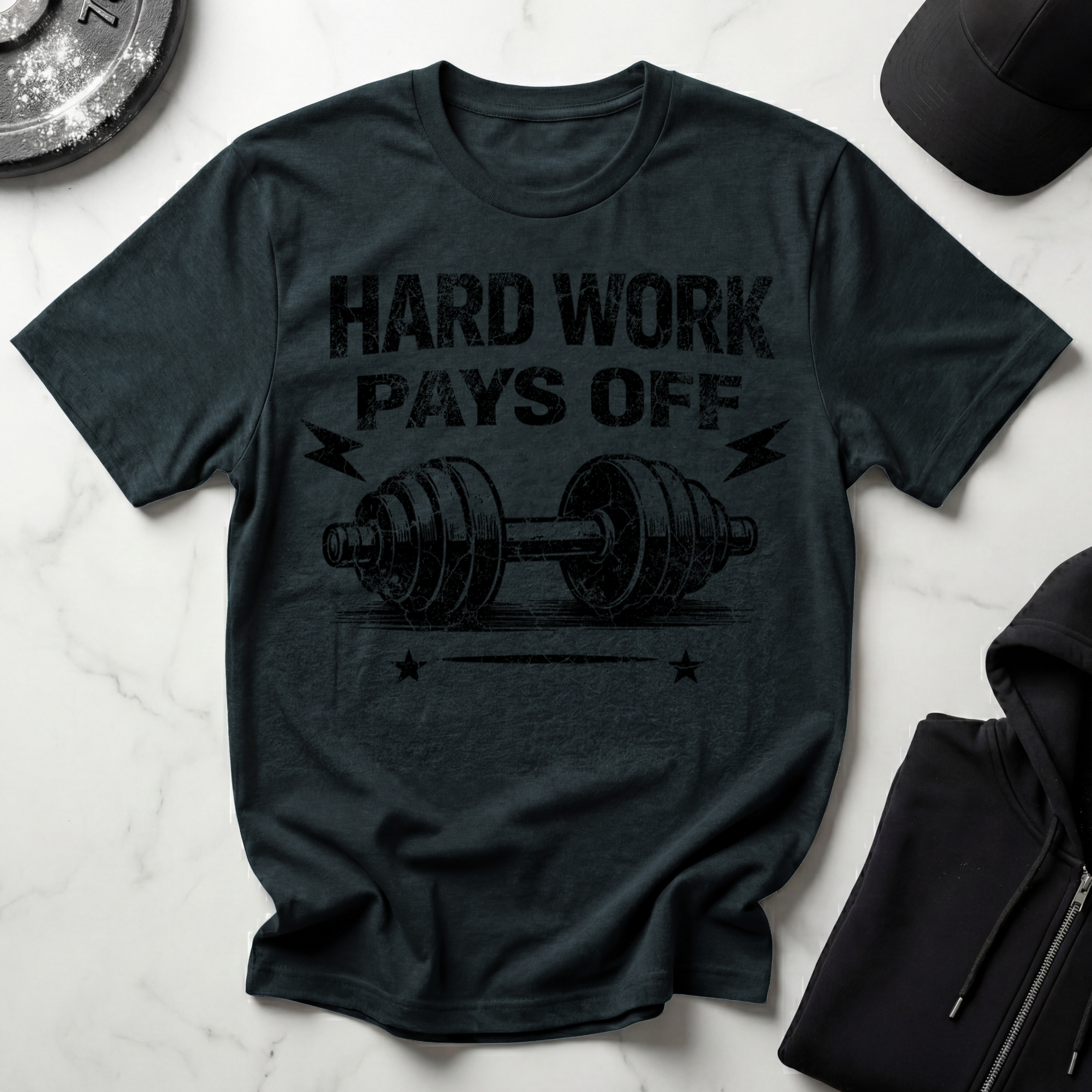 Hard Work Pays Off Light Tee