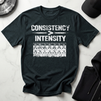 Consistency Over Intensity Dark Tee