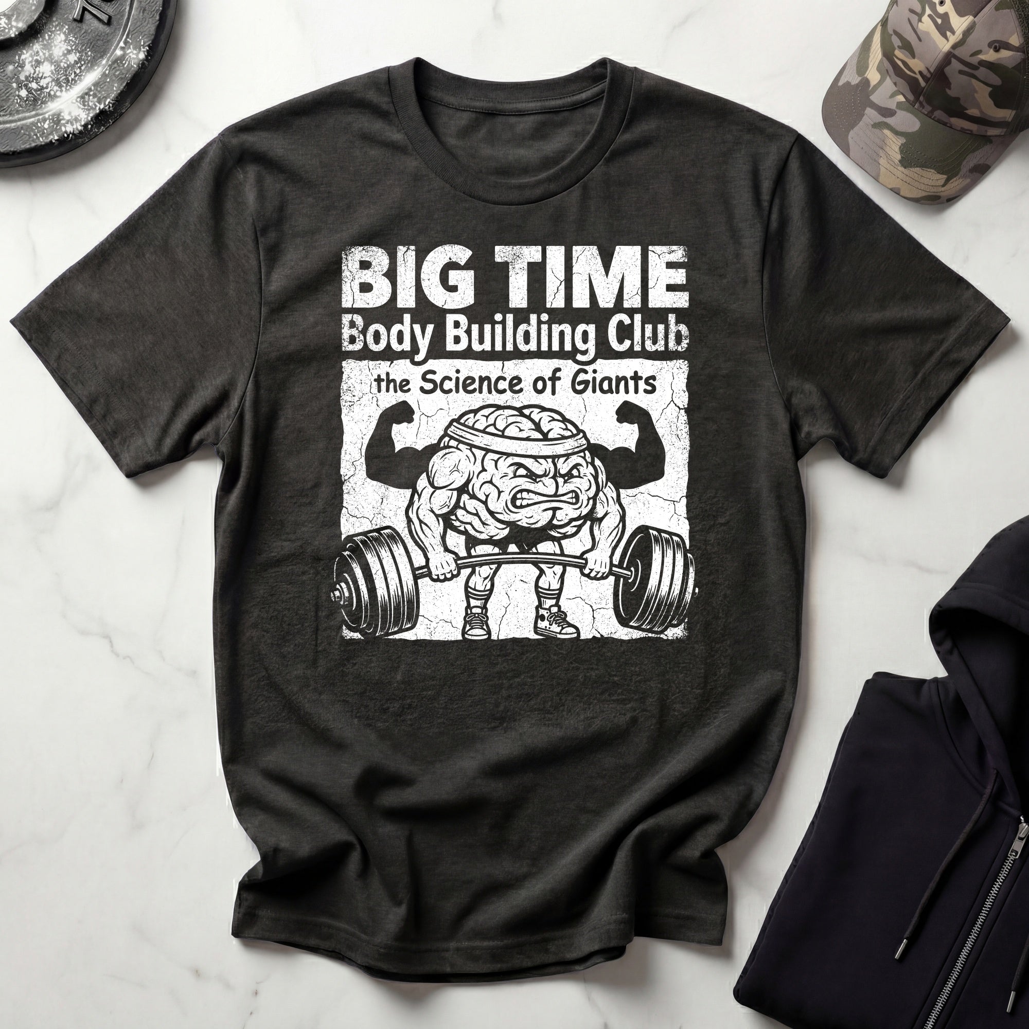 Body Building Giants Science Gym T-Shirt