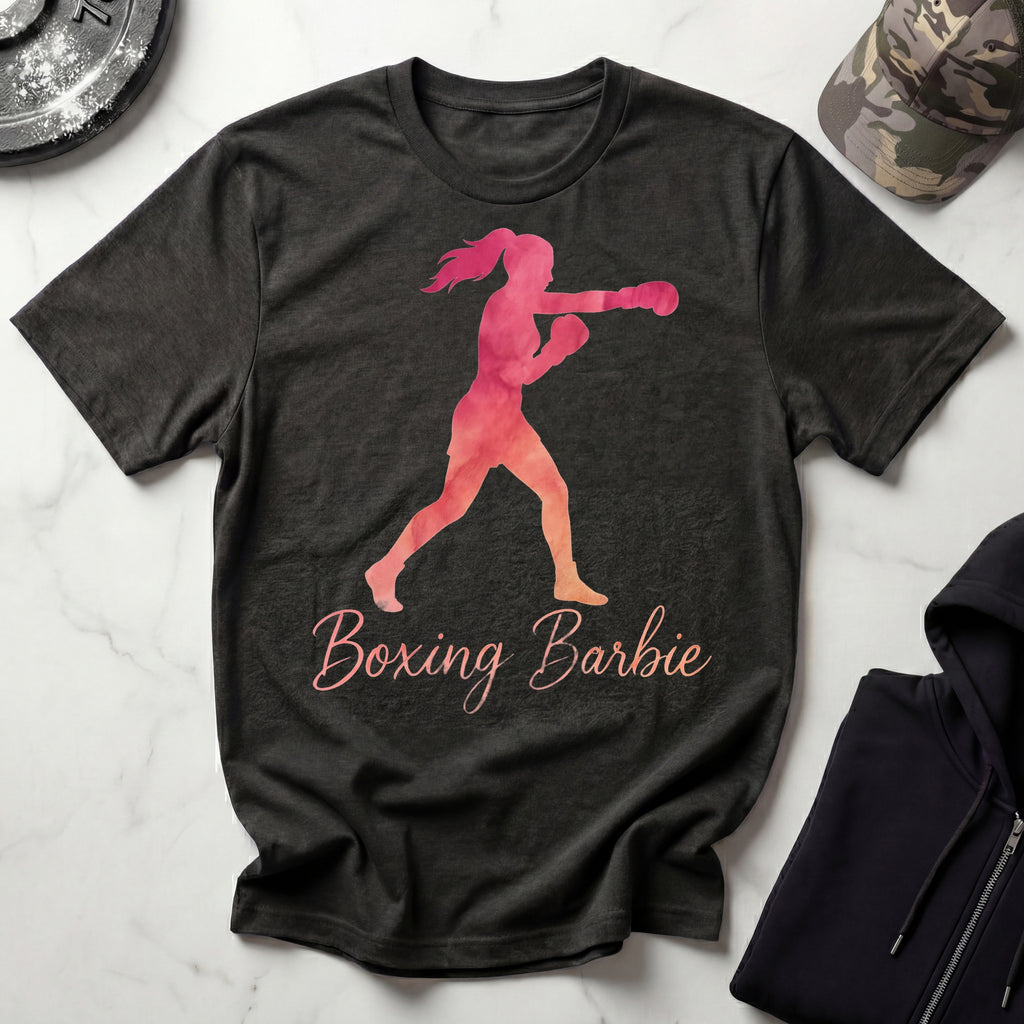 Boxing Barbie Gym T-Shirt