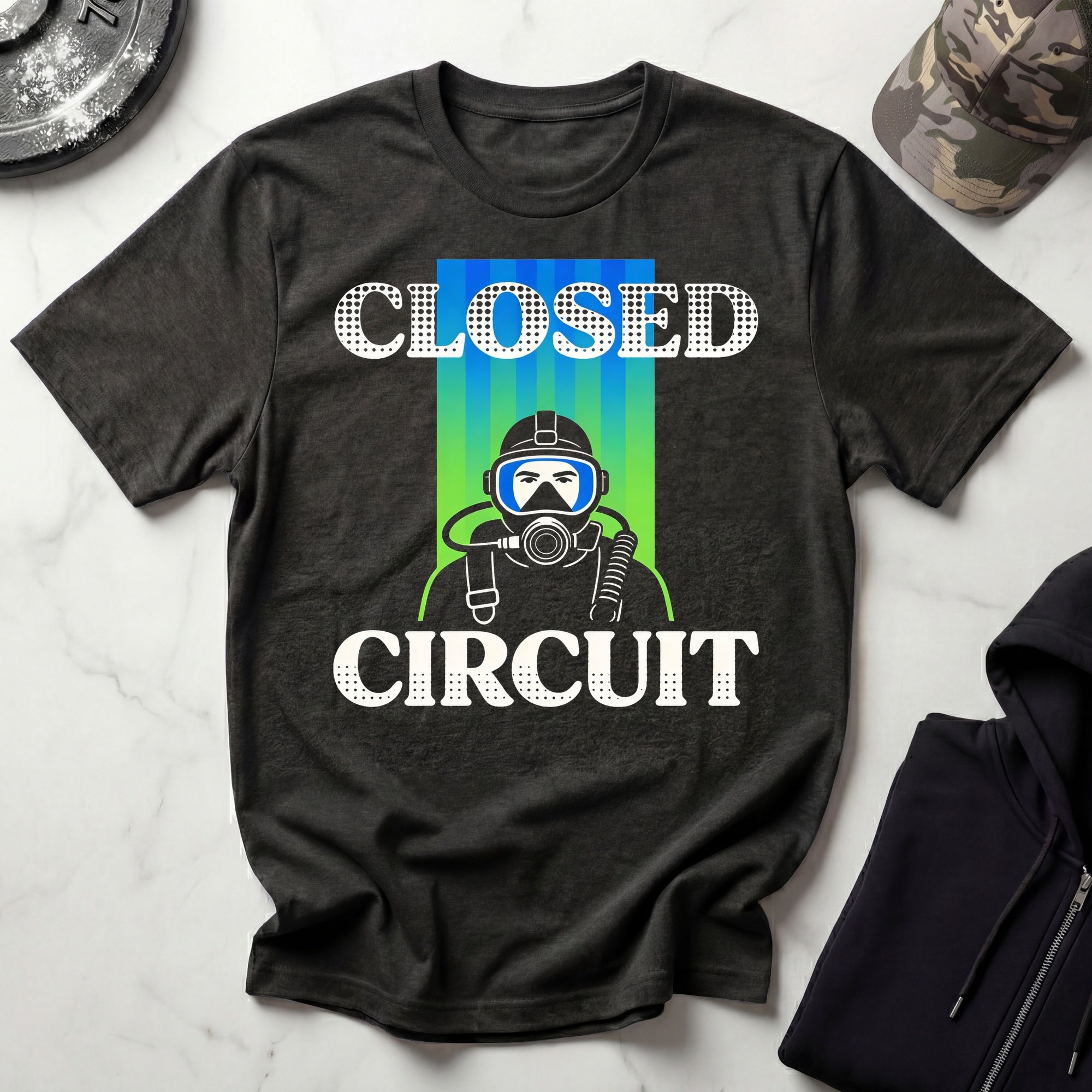 Retro CCR Diver Gym T-Shirt