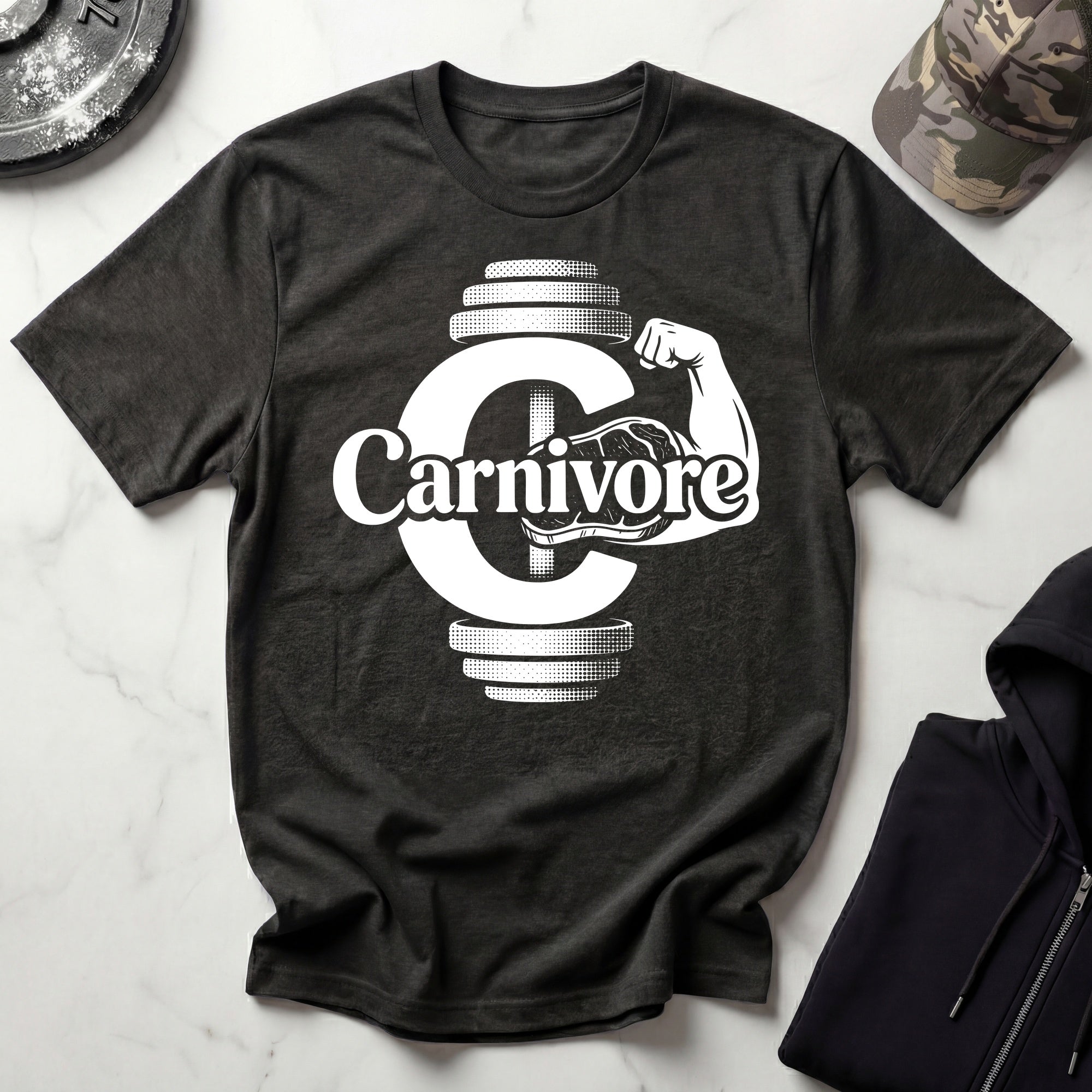 Carnivore Bodybuilding Vintage Gym T-Shirt