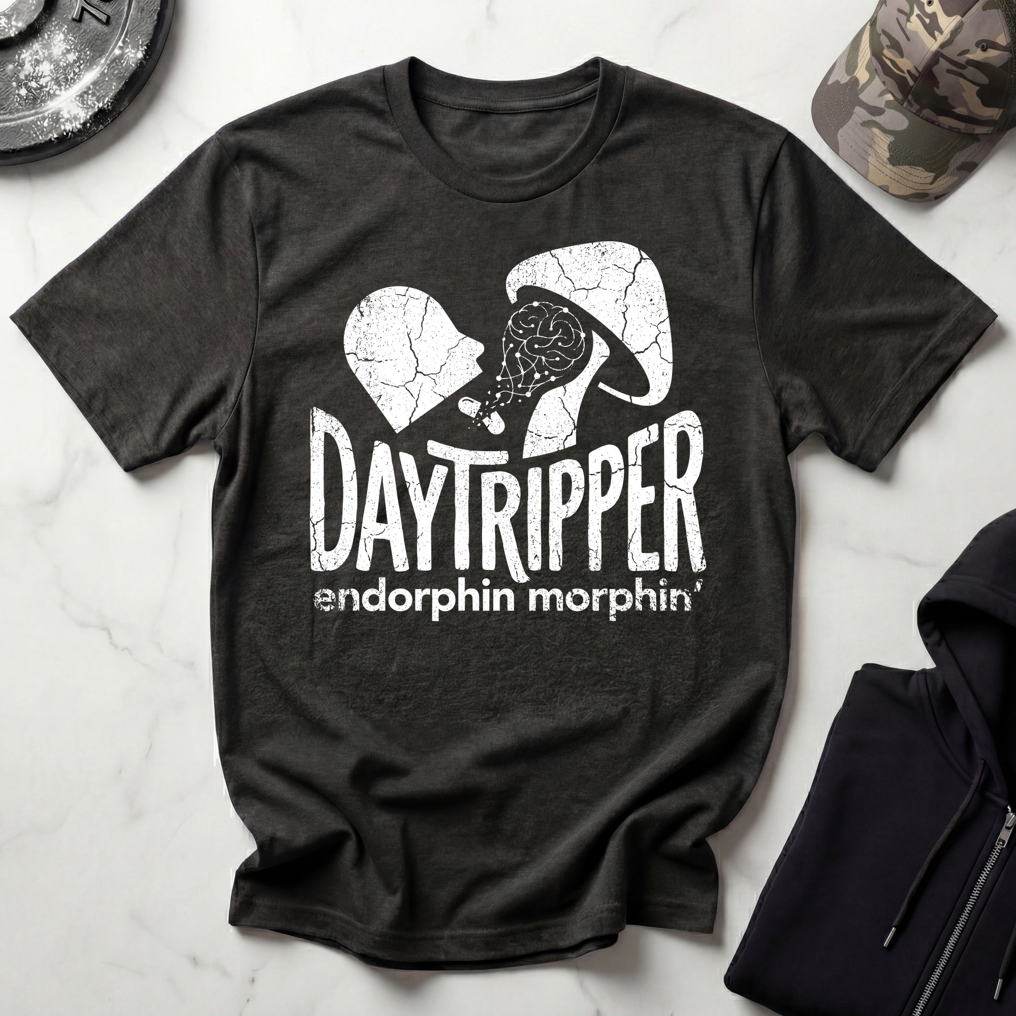 DayTripper Mushroom Microdose Morph Vintage Gym T-Shirt