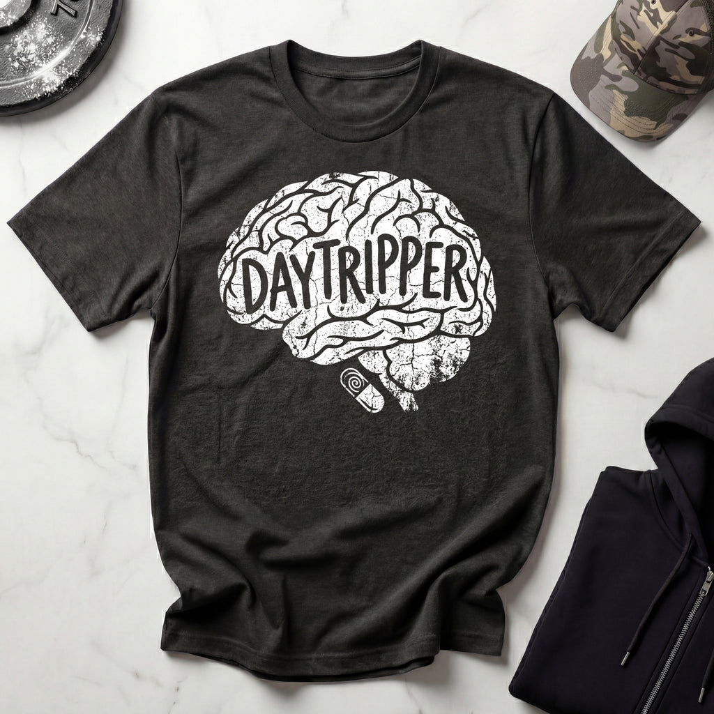 DayTrippy Mushroom Microdose Vintage Gym T-Shirt